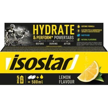 Isostar Power Tabs, lemon 10 x 12 g