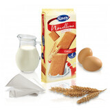 Biscuiti Novellini cu lapte si miere, 410g, Savoy