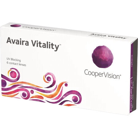 Avaira Vitality Kontaktlinsen +8,00 dpt, 6 Stück