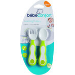 Bebe Confort Flexibles Besteckset, +9 Monate 2 Stück