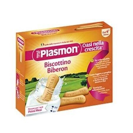 Biscuiti pentru biberon, +4luni, 450 g, Plasmon