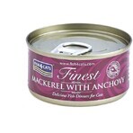 Fish4Cats Comida en lata para gatos Finest caballa con anchoas 70 g