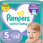 Pampers Active Baby MP+ S5 (11-16 kg) 110 Stück