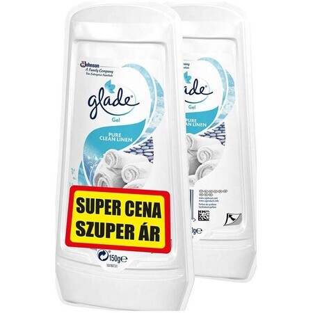 Glade By Brise Pure Clean Linen Gel Lufterfrischer 2 x 150 g