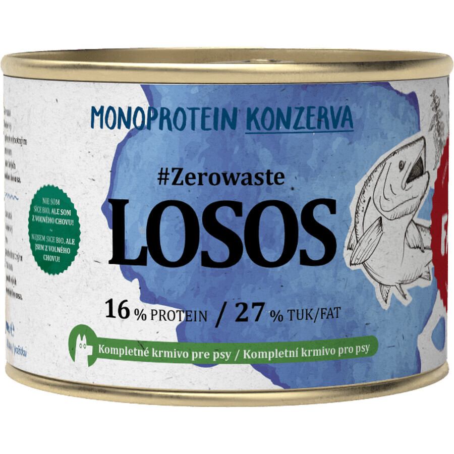 Pet Farm Family ZeroWaste Lachs in Dosen für Hunde 180 g