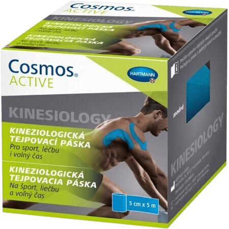 Hartmann Cosmos ACTIVE Kinesiologisches Band blau