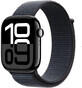 Apple Watch Series 10 GPS 46mm 46mm Jet Black Aluminium Geh&#228;use mit Ink Sport Loop