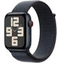 Apple Watch SE GPS + Cellular 40mm Midnight Aluminium Geh&#228;use mit Sports Ink Schleife