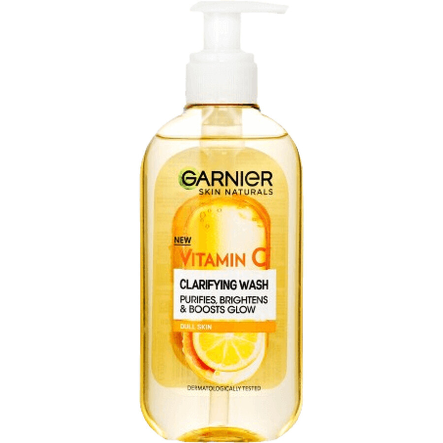 Garnier Skin Naturals Gel Limpiador Aclarante con Vitamina C 200 ml