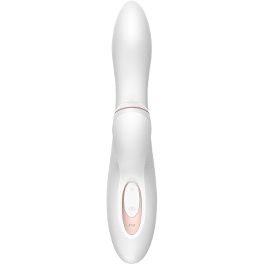 Satisfyer Pro Vibrator G-Punkt Kaninchen Weiß-Gold-Rosa