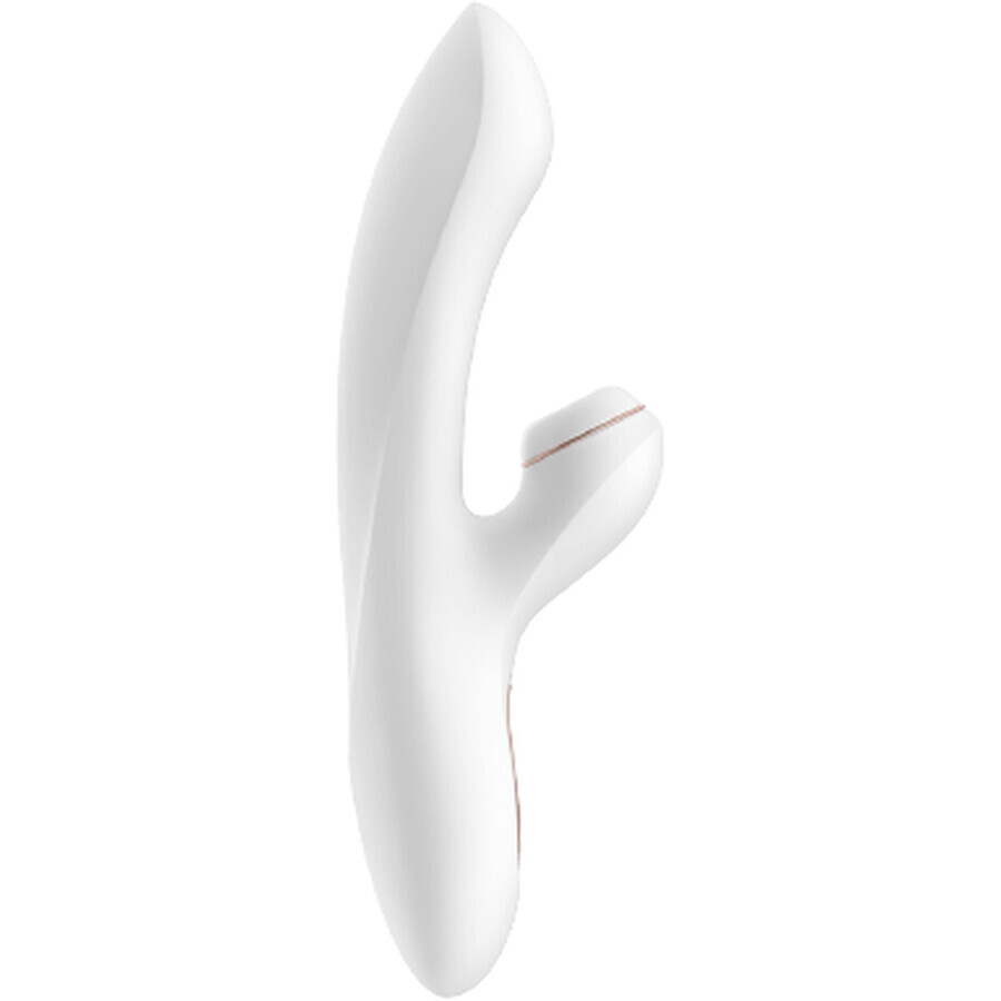 Satisfyer Pro Vibrator G-Punkt Kaninchen Weiß-Gold-Rosa