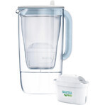 Brita One Filter-Wasserkocher, MX PRO Filter, Glas/Weiß 2,5 l