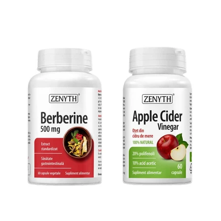 Berberin 500 mg, 2x60 Kapseln, Zenyth