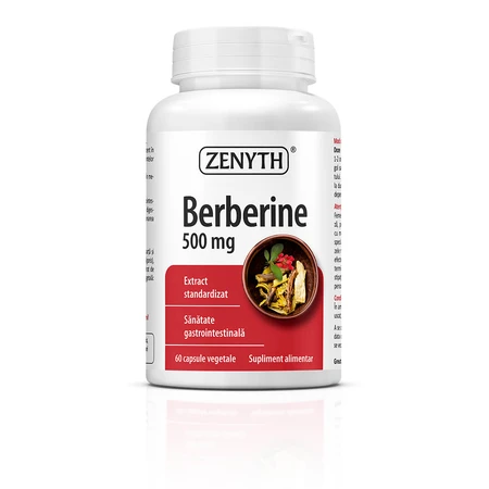 Berberin 500 mg, 2x60 Kapseln, Zenyth
