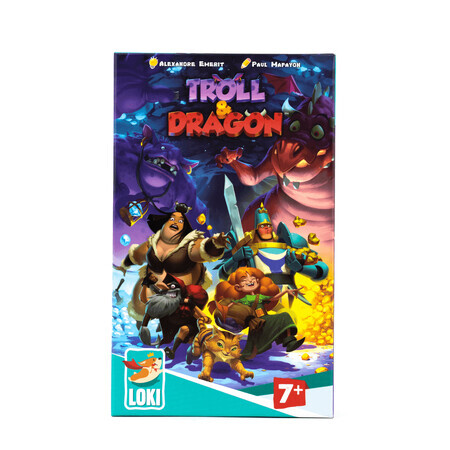 Kinderspiel Troll & Drache, ab 7 Jahren, Loki