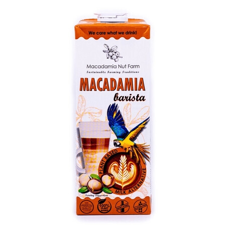 Macadamia nut drink Barista, 1 L, Macadamia