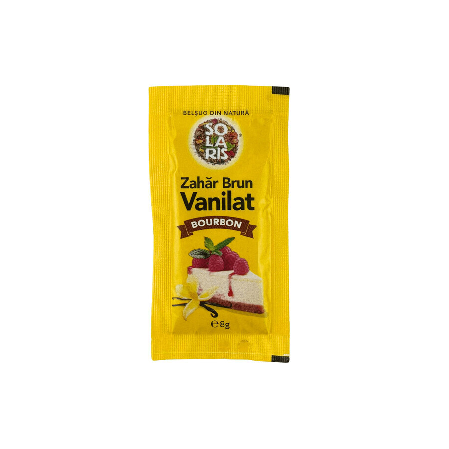 Brauner Vanille Bourbon Vanillezucker, 8 g, Solaris