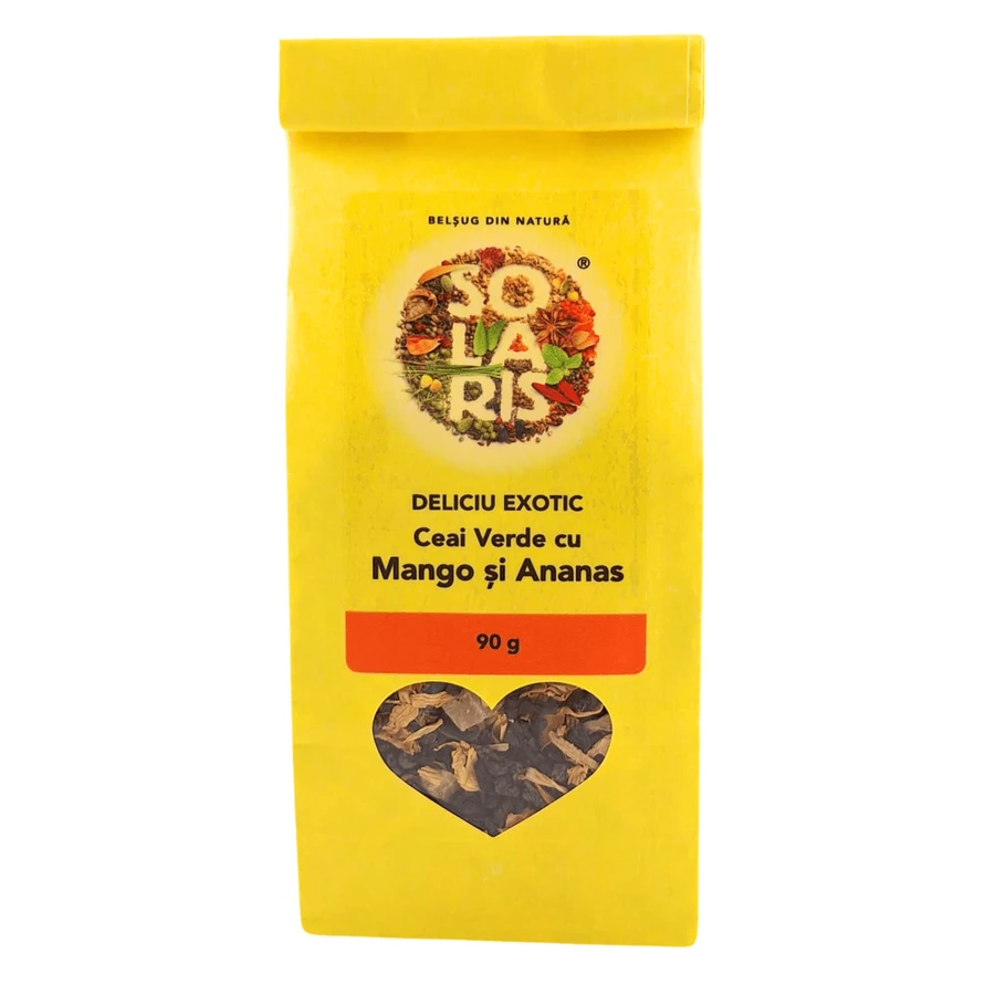 Grüner Tee mit Mango und Ananas, 90 g, Solaris