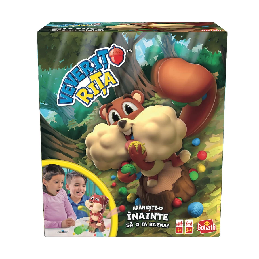Game squirrel Rita, +4 years, Goliath