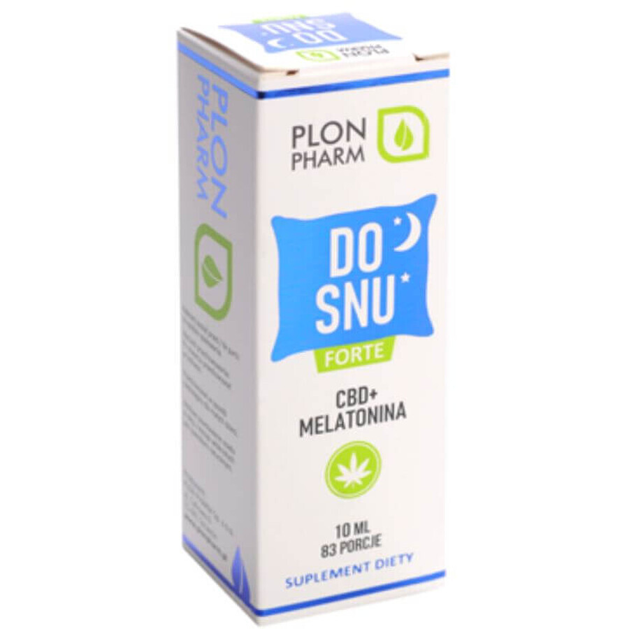 Für starken Schlaf CBD+Melatonin 10ml PLON PHARM