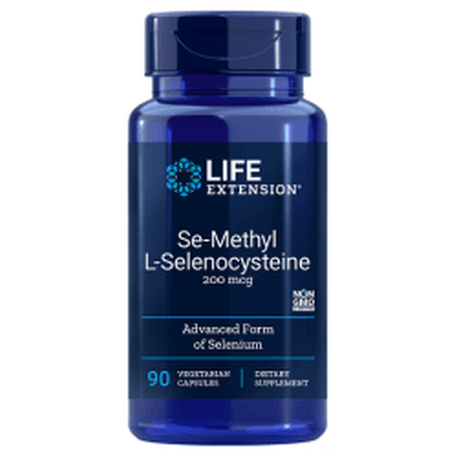 Selenium Se-methyl-L-selenocysteine 90 capsules Life Extension