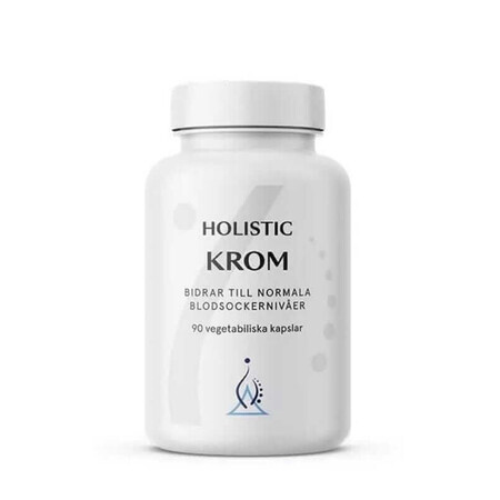 Ganzheitliche Krom GTF Chrom Picolinat 200 μg 90 Kapseln