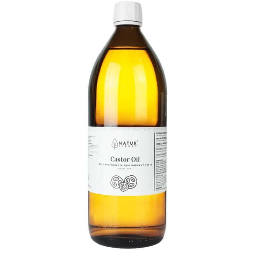 Unrefined castor cosmetic oil 1000ml Natur Planet