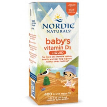 Baby's Vitamin D3 400 IU Vitamin D3 für Kinder 22,5 ml Nordic Naturals