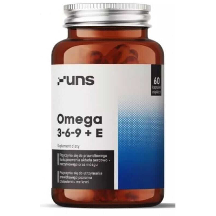 Omega 3-6-9 + E 60 Kapseln UNS