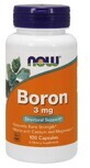 NOW Foods Bor 3 mg - 100 Kapseln