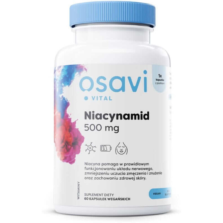 Osavi Niacinamide 500mg (60 capsules)