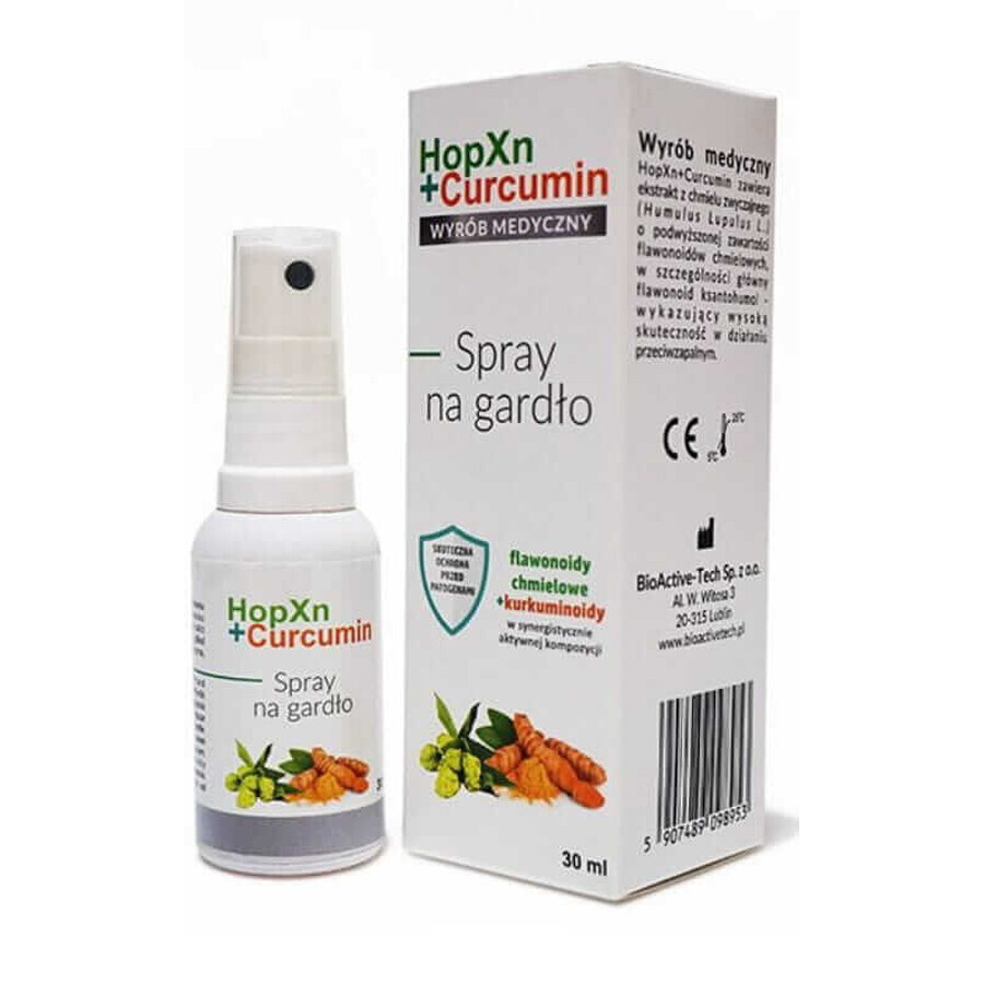 Halsspray HopXn+Curkumin 30ml