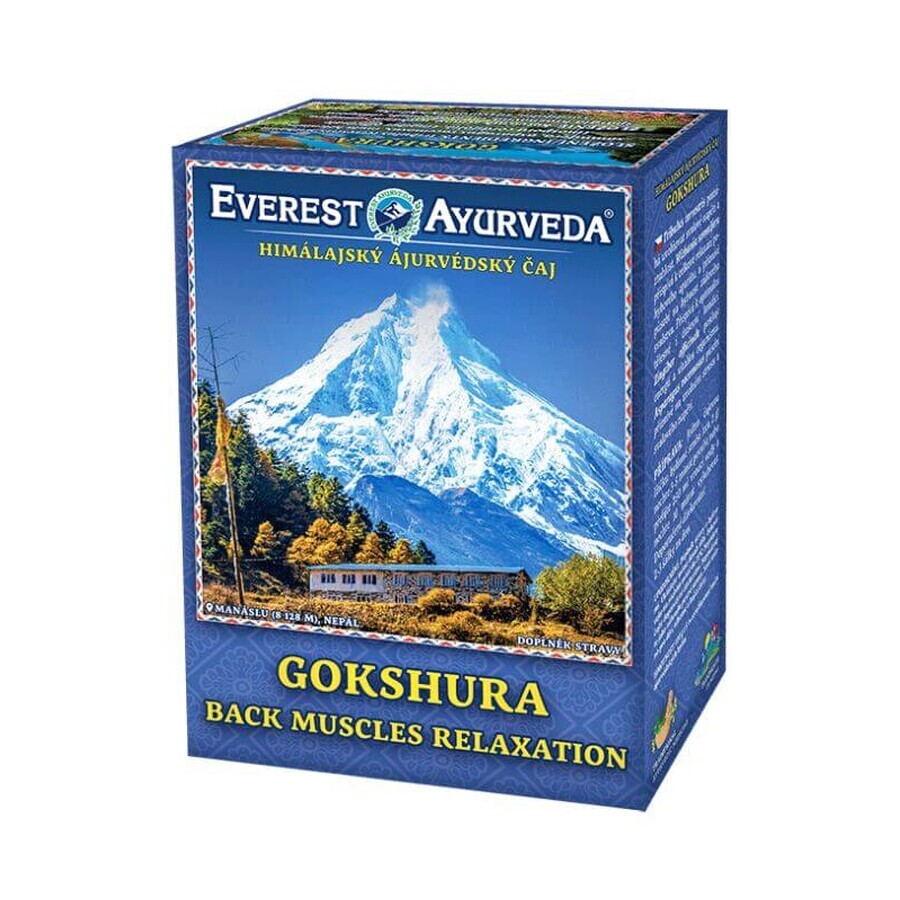 GOKSHURA Ayurvedischer Tee gegen Rücken- und Wirbelsäulenschmerzen 100g Everest Ayurveda