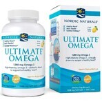 Ultimate Omega, 1280 mg, Zitrone, 120 Kapseln Nordic Naturals