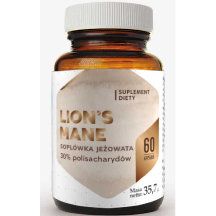 Lion's Mane - Hedgehog Soplum - 60 capsules - Hepatica