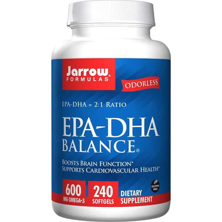 Jarrow Formulas EPA-DHA Balance 600 mg (240 capsules)