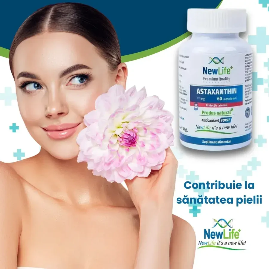 NewLife+ Astaxanthin 8 mg, 60 Weichkapseln