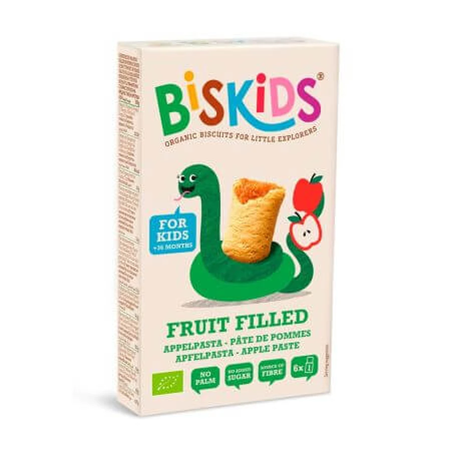 Biskids Eco Apfel-Kekse, 120 g, Belkorn
