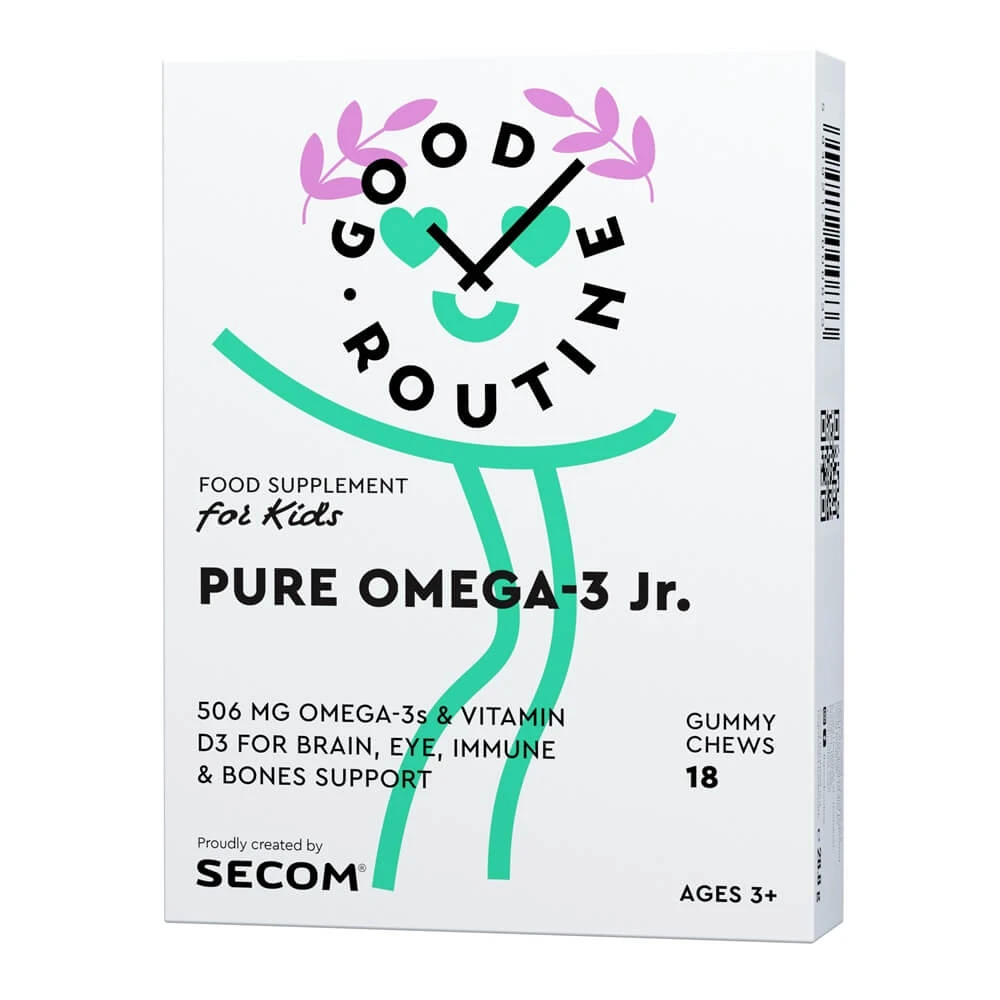 Reines Omega-3 Jr, 18 Gelees, Secom