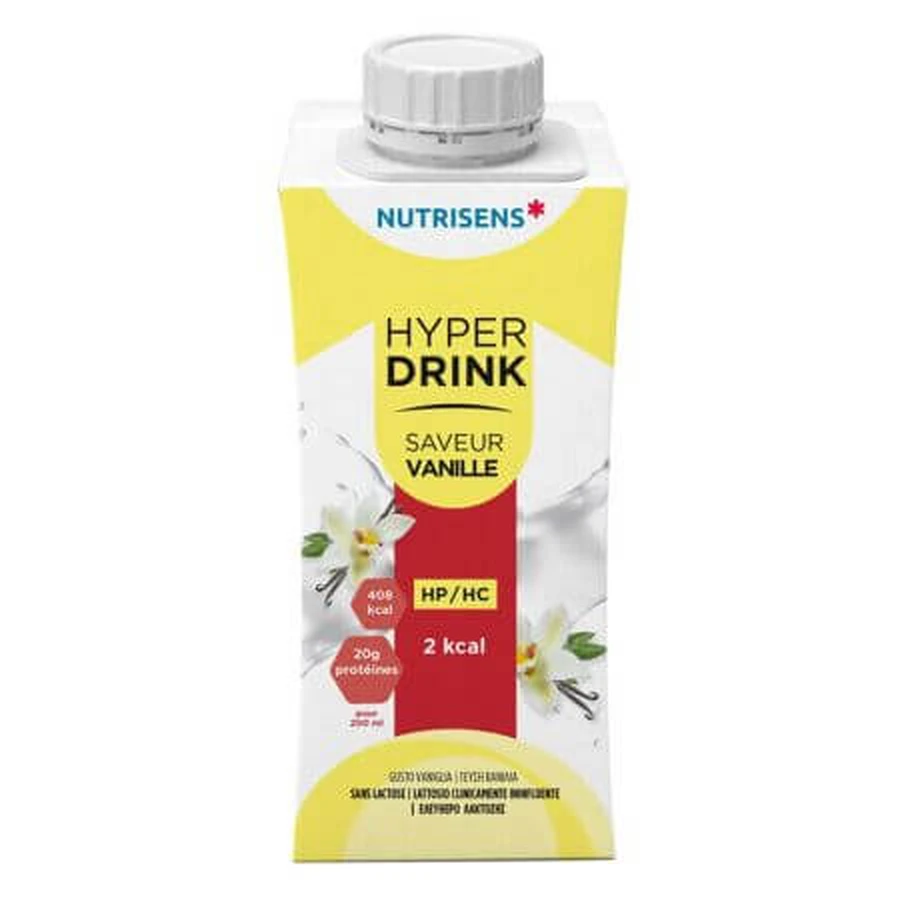 Hyper Drink o smaku waniliowym, 200 ml, Vegenat: ceny i cechy