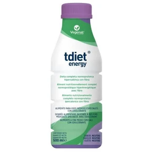 Tdiet Energy gusto neutro, 500 ml, Vegenat