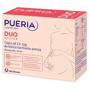 Pueria Duo Active, 90 kapsułek USZKODZONE OPAKOWANIE
