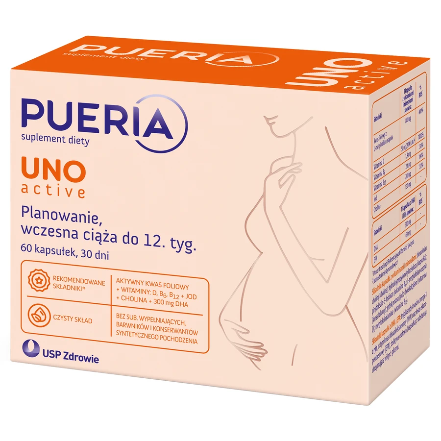 Pueria Uno Aktiv, 60 Kapseln