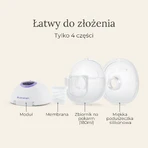 Pompă electrică de sân Lansinoh Hands-free, fără fir, SensiMed