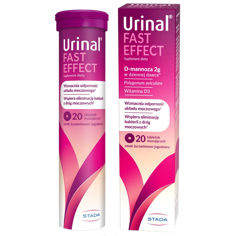 Urinal Fast Effect, 20 Brausetabletten