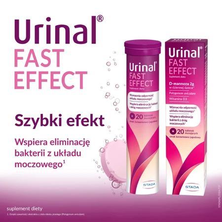 Urinal Fast Effect, 20 Brausetabletten