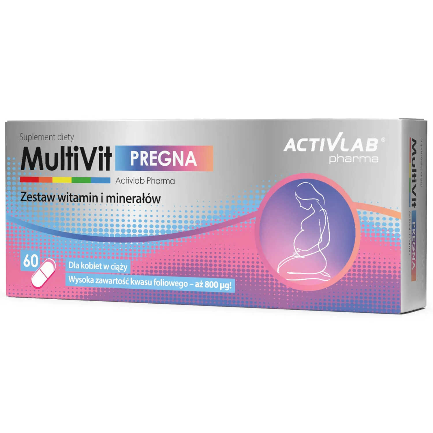 ActivLab Pharma MultiVit Pregna für schwangere Frauen, 60 Kapseln