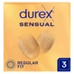 Durex Sensual, preservativos superfinos, 3 unidades