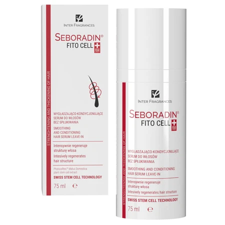 Seboradin Fito Cell, smoothing hair serum, no rinse, 75 ml