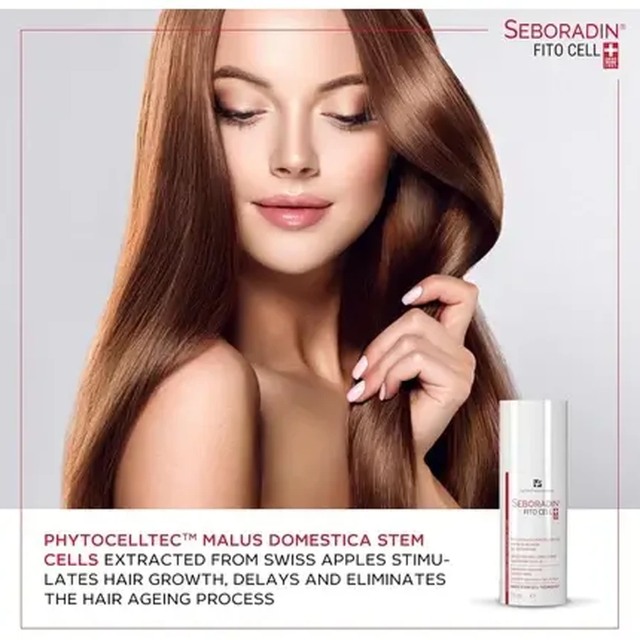 Seboradin Fito Cell, smoothing hair serum, no rinse, 75 ml